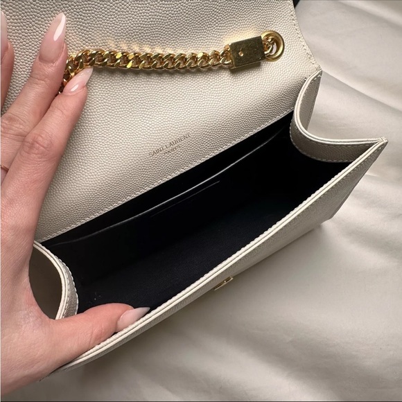 Yves Saint Laurent YSL KATE BAG SMALL BLANC VINTAGE WHITE - Picture 7 of 16